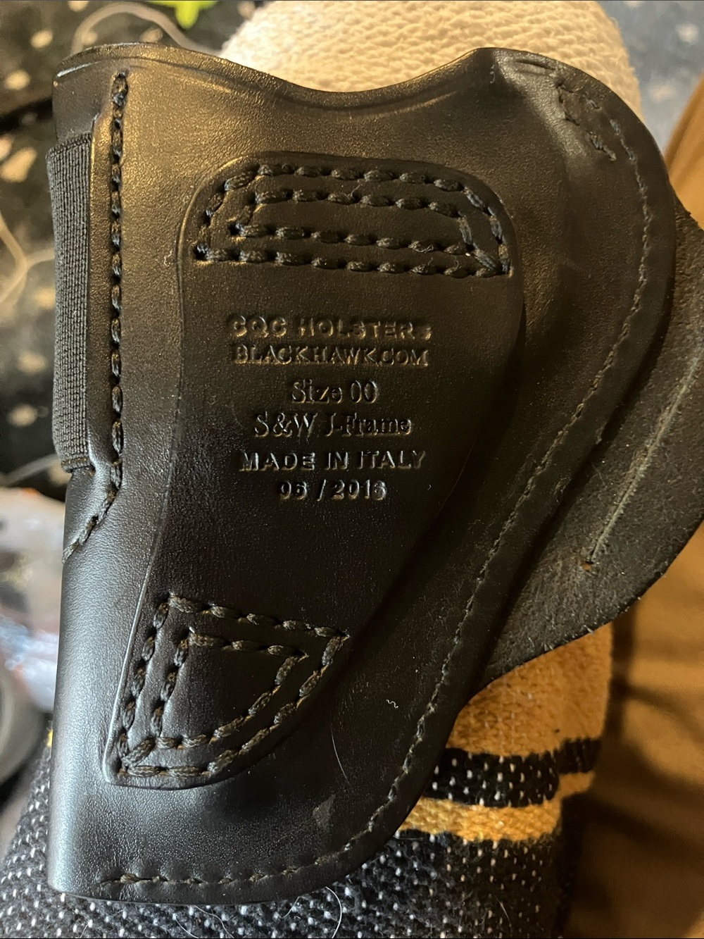Leather - Black S&W leather holster